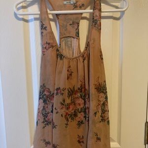 Urban Outfitters Floral Tank (M)